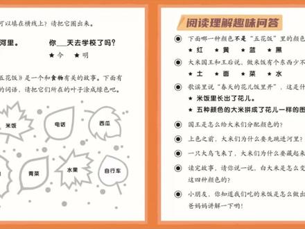 幼儿经典绘本《大米王国做五花饭》