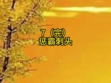 7惩霸刺头(完)