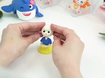 是不是每个女孩子的童年都有个白雪公主梦?#粘土教程 #手工diy