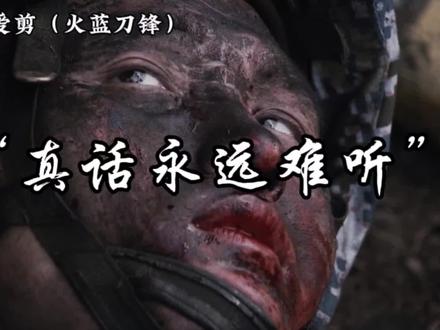 柳小山:“真话永远难听”#火蓝刀锋