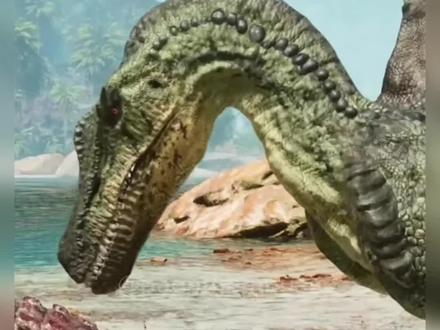 方舟新棘背龙#方舟#方舟飞升#方舟生存进化#棘背龙 #恐龙