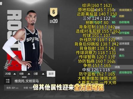 数据更新抢先看!马刺加国王!#美职篮全明星 #NBA2K手游创作者激励计划 #NBA2K随乐 #2K手游S8赛季登峰造极 #篮球