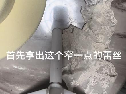 lo帽教程来咯。#lo帽 #Lolita #手作教程