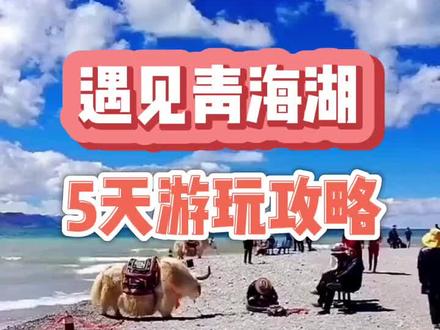 #青海湖 青海湖五天游玩攻略来了,快收藏吧!