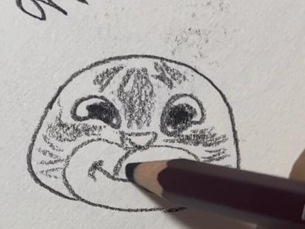 歪嘴小猫怎么画#歪嘴小猫 #表情包#歪嘴小猫表情包 #这个猫头好上头 #猫猫的画法