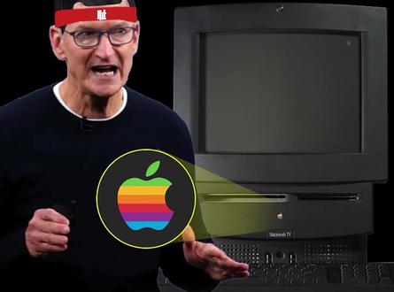 30年前的苹果电视机是什么样子?#MacTv #苹果 #iPhone #电视 #平板