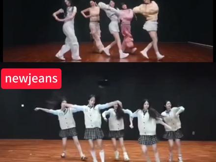 只分享不评价理性看待#illit#newjeans