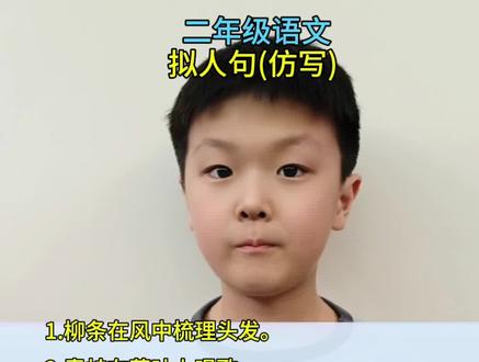 二年级语文拟人句期末复习#二年级 #二年级语文 #二年级语文拟人句 #二年级语文上册期末复习