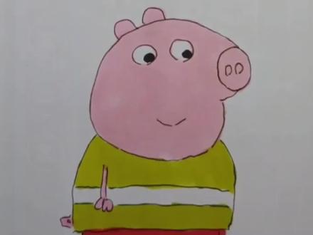 小猪佩奇手绘教学开始了!#小猪佩奇 #小猪佩奇动画片 #零食 #简笔画 #手绘