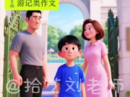 2026年人教版四年级下册语文,第五单元习作《游……》游记类作文《游牛头山》例文+思路引导#小学作文 #四年级作文 #游记类作文 #单元习作 #作文