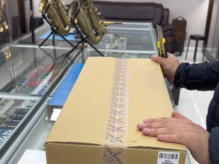 柳泽高音萨克斯swo3,纯银管身,一体直管,值得拥有!手机录制