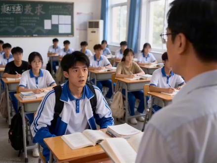 当老师请教了政治老师,轻松打败老一辈打法#ai短剧#小云雀ai#seedance2.0#老一辈打法