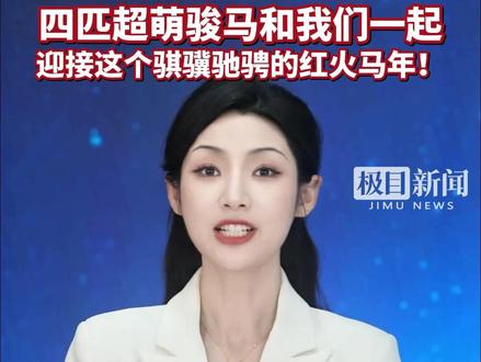 “骐骐”“骥骥”“驰驰”“骋骋”!央视2026年春晚吉祥物正式官宣