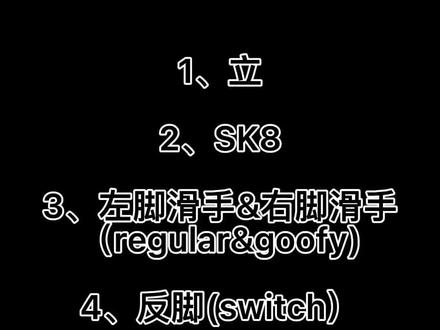 技术不够,黑话来凑
这些滑板的专业术语你都知道吗?#義起滑 #滑板
