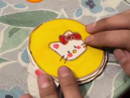 Hello Kitty安静书来啦#没点艺术细胞刷不到