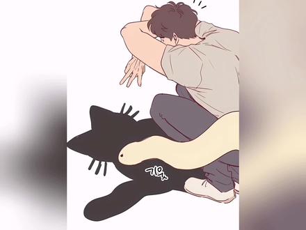 哇哦两条小蛇蛇孵化出来了#漫画解说 #二次元#画涯漫画 与神相拥