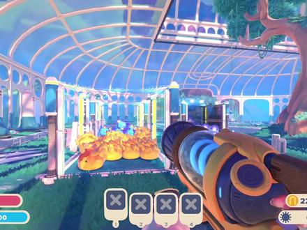 史莱姆牧场2第五期:做出喷气背包,结果只能低空飞行! #史莱姆牧场2