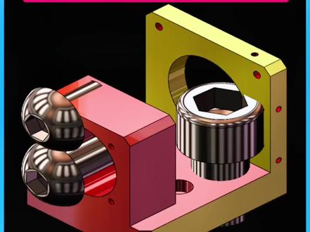 Solidworks标准件库toolbox变大变小#机械设计 #solidworks #知识分享 #产品设计
