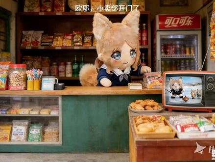 阿狸小卖部开门了 #soyo狸 #天素罗 #anon犬 #搞笑 #ai