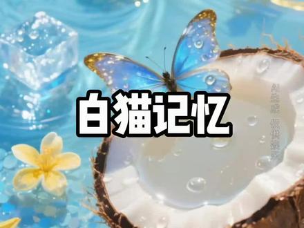 白 猫 记 忆#文荒推荐 #女生必看#小说推荐