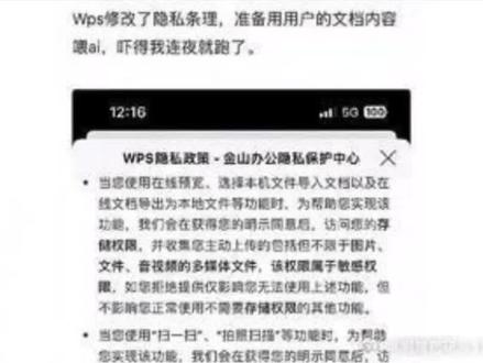 #WPS #WPS致歉 WPS保存本地文档脱敏处理后,用于投喂自家AI,这事您怎么看?