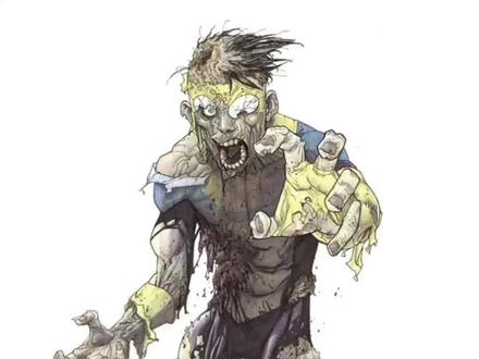 丧尸马克?一口气盘点无敌变体所有废稿!原来所有维特鲁人都不爱笑#无敌少侠 #无敌战争 #丧尸