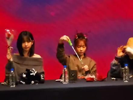 冬天,泡泡制造机。#柳智敏 #宁艺卓 #金玟庭