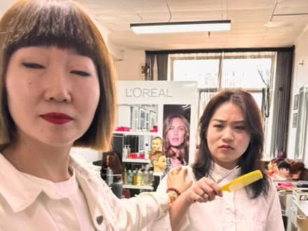 美发店奇葩顾客,让发型师彻底崩溃#哈尔滨赛尚美发学校#哈尔滨技工学校#初中生学技术#美发技师升发型师#学美发