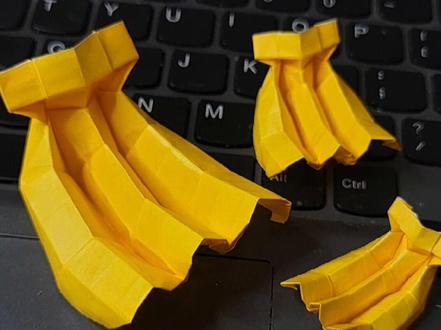 折纸八拿拿
设计:松本#手工 #折纸#香蕉