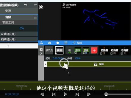 火影手游热门剪辑3d人物剪影开场教程——nodevideo #nodevideo教程 #剪辑教程