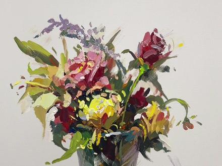 简单快速教你画 玻璃花瓶 #色彩 #美术生 #美术联考 #画画 #抖音热门 #零基础色彩