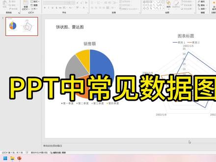 #PPT 数据图标插入与调整