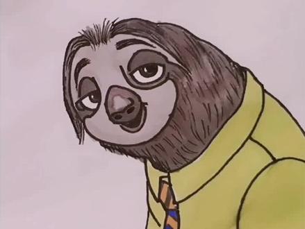 今天分享疯狂动物城里面的闪电画法!你知道闪电是什么动物吗?#简笔画 #迪士尼动画人物