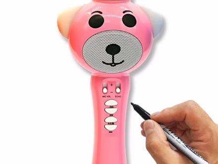 今天教小朋友们画麦克风,你们喜欢唱歌吗#简笔画 #一起学画画 #创意简笔画 #想画就画