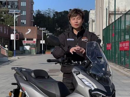 宗申猎鹰150ADV踏板试驾解读 精准拿捏年轻人的需求 #猎鹰150ADV #宗申150ADV #ADV踏板