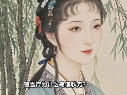 曹雪芹为什么写傅秋芳?#红楼梦 #文学 #原创古风计划