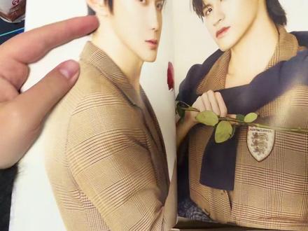 WINK云熠双人杂志拆箱#买了你的周边却到不了你的周边 #云熠星河 #云熠99 #云旗yunqi #郝熠然