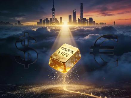 月涨10%!沪金今年最大的财富再分配机会!#黄金 #财经知识 #财经