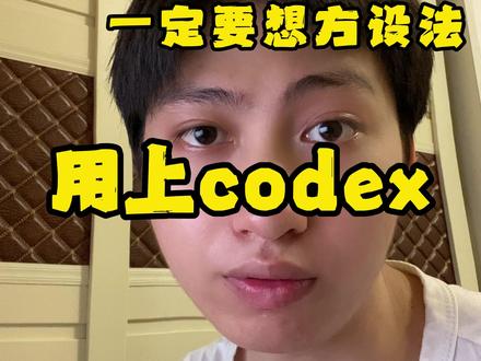 一定要想方设法用上codex,那是普通人改变财富的机会 #codex #Claude Code #ai #杨学长讲AI