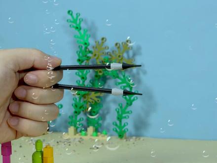 【定格动画】捕捉并烧烤乐高海马刺身