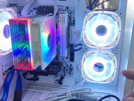 精粤双敏昂达华南主板机箱风扇一键降噪 #cpu #电脑装机 #机箱 #diy电脑 #风扇 #噪音