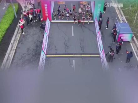 十五运会田径(马拉松)比赛期间,深圳部分道路临时封闭。