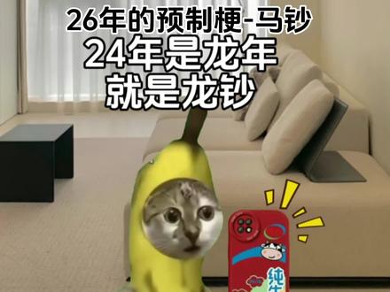 属于26年的预制梗-马钞#搞笑#猫meme#2026#元旦 #马超 #猫meme