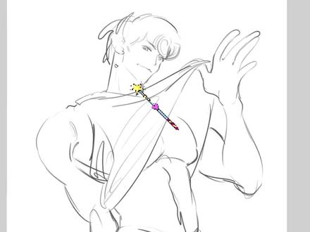 人体绘画干货:肌肉画法提升画面感 #绘画 #绘画教程 #绘画干货 #人体结构 #零基础学画画