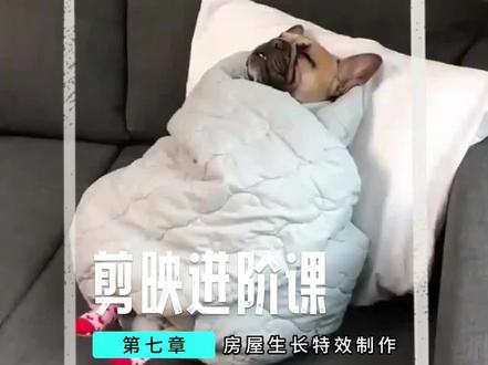 「剪映进阶课」房屋生长特效,本期是回答粉丝的提问。别问我手机版了,一样的操作方法。最近很疲惫,嘴讲话发飘。#后期制作 #视频剪辑 #剪映教学 #剪映基础入门教程