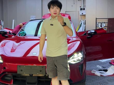 又一台赤霞红新su7好大哥升级王炸产品内饰光电膜#小米汽车升级改装就上酷斯特 #酷斯特 #小米SU7YU7ultra升级就上酷斯特 #酷斯特的SU7ultra升级方案