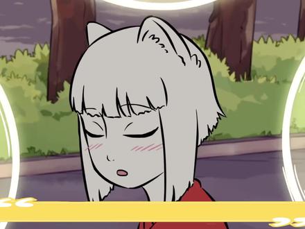 非人哉:九月小玉换造型?其实是戴了新耳机,看着好可爱!