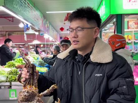 开在锁金村菜场里的海鲜大排档!现挑现选现吃! #全球海鲜大排档#锁金村菜场#春假#古韵江南#锁金村美食