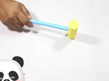 如何做一个纸锤子#动手制作 #手工diy #亲子手工
