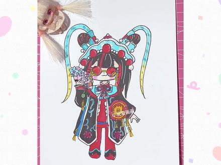 蛋仔派对川剧少女梧桐的两种画法,你们喜欢哪一种#蛋仔派对 #川剧少女梧桐 #拟人 #抖音小助手 #DOU+小助手